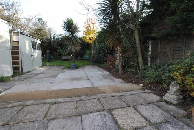 South Facing Rear Garden
