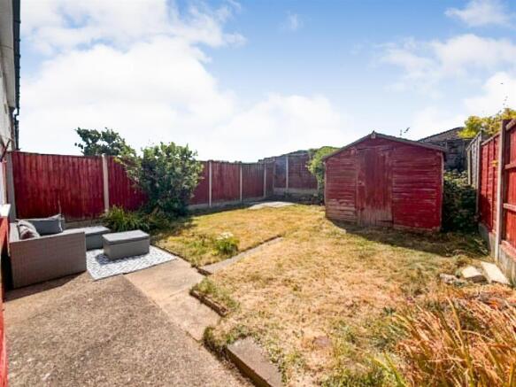 To the Rear of the Property