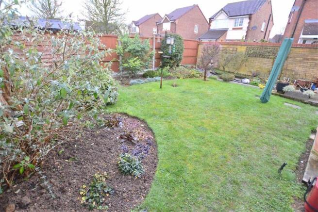 Rear Garden which Backs onto a Green Area