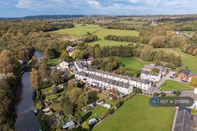 Ariel View Of Village 