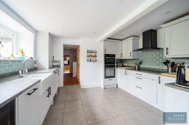 Open plan dining kitchen