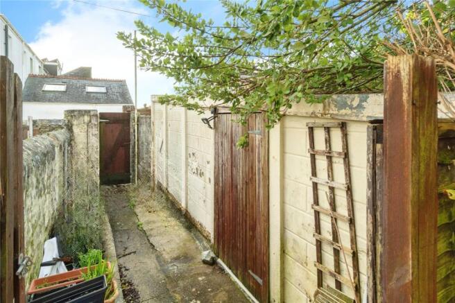 Rear Garden & Garage