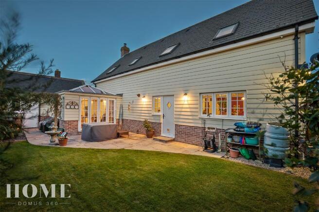 Garden twilight