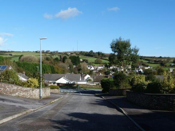 View down the road