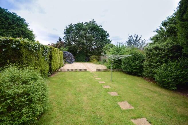 Rear garden