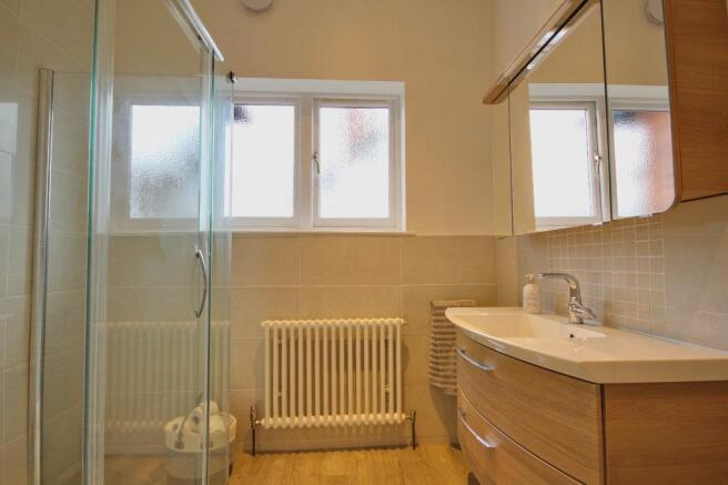 First floor shower room with sep WC