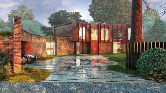 CGI front redwood...