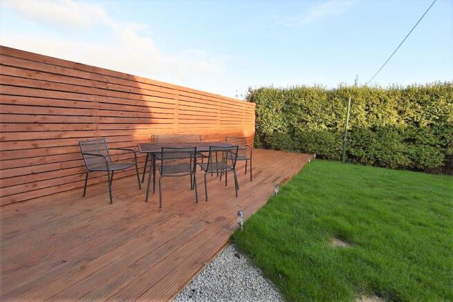 Rear garden