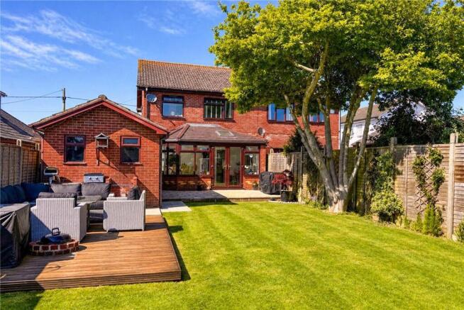3-bed semi-detached on Ashley Lane, Hordle, Lymington, Hampshire, SO41, £465,000