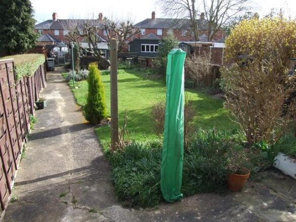 Rear garden