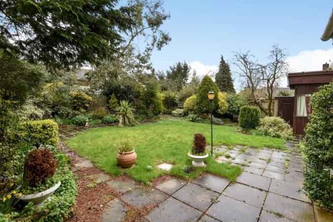 Rear garden