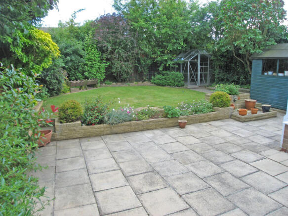 Rear garden