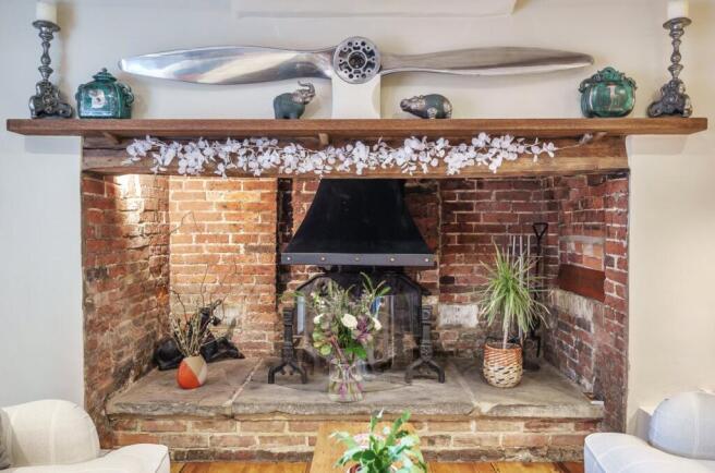 Kitchen Fireplace