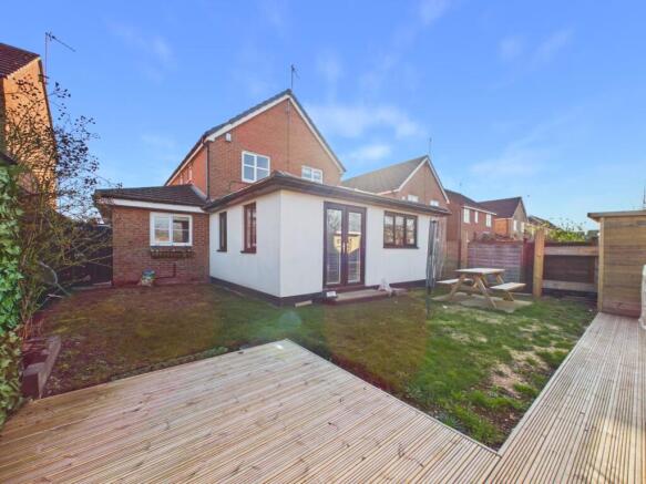 View of the back of the property