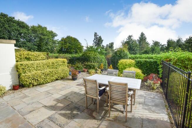 Rear garden