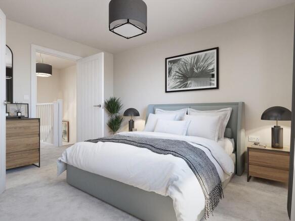 The Beaford's main bedroom is a blank canvas, perfect to make your own