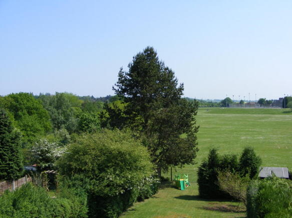 View at rear