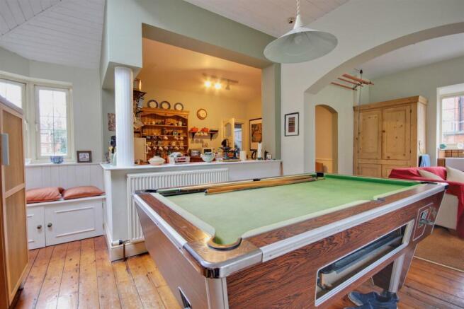 Rear living Dining Kitchen