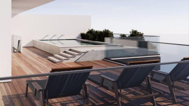 Roof Terrace with
