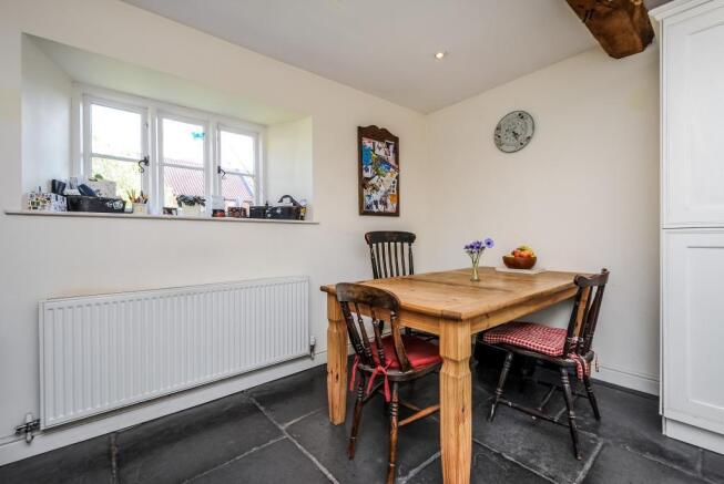 Dining area within the kitchen