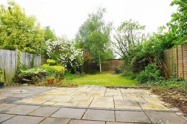 Rear garden