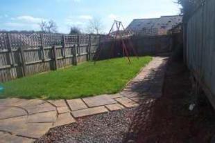 Rear garden