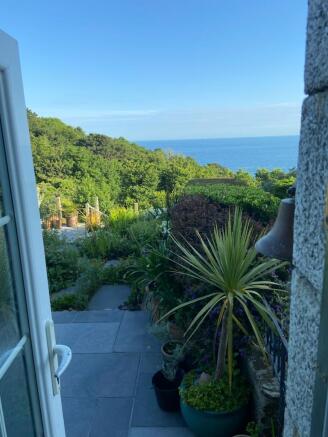 View from the front door