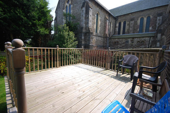 Decked Area
