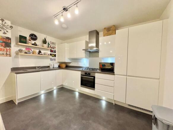 kitchen/ living space