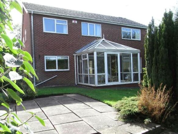 Rear of property