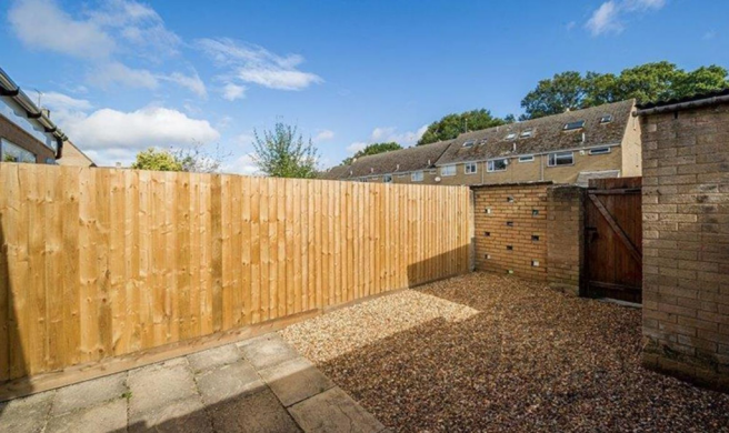Back garden