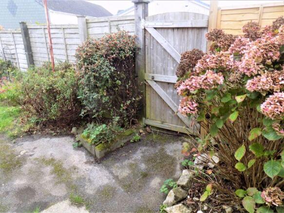 Gate to Side of Property