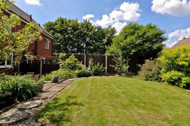 Rear garden