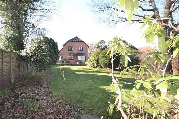 Rear of property