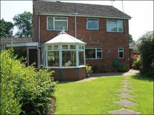 Rear of property