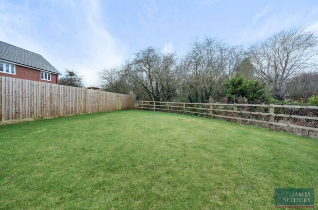 Rear garden