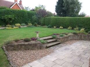 Rear garden