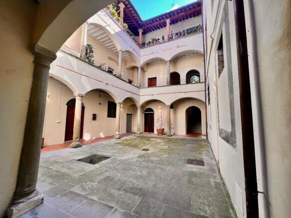 The courtyard