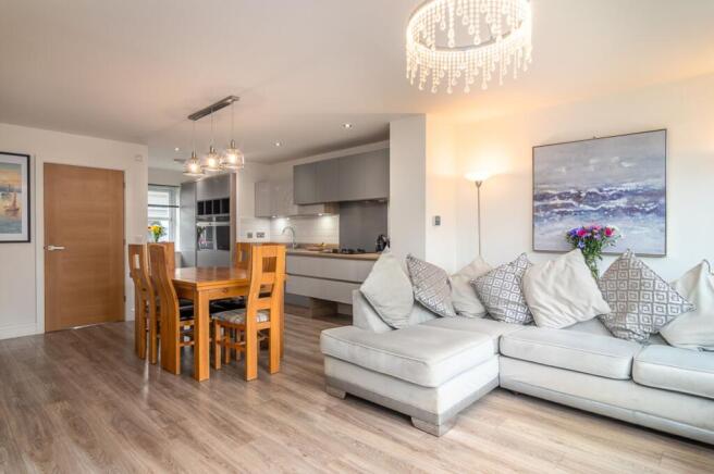 Open plan family area