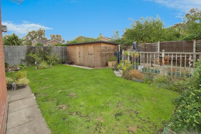 Rear garden
