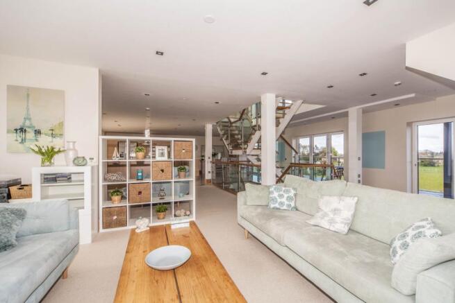 Open plan living are