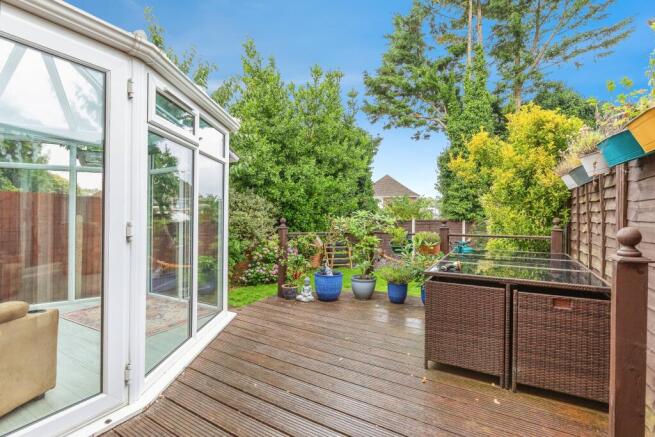 Rear garden