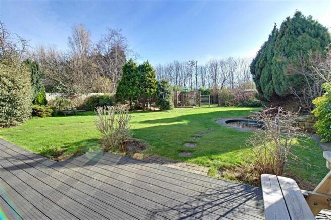 Rear garden