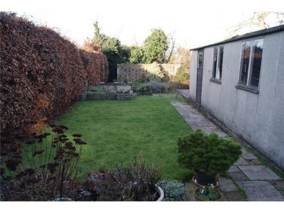 Rear garden