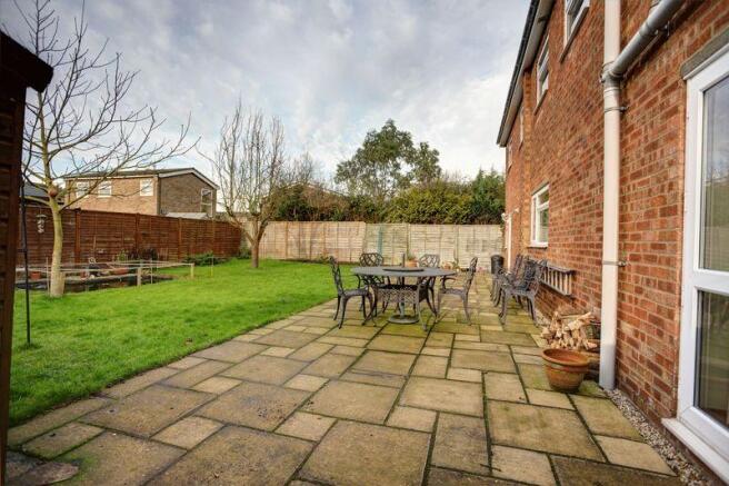 Rear garden &a...
