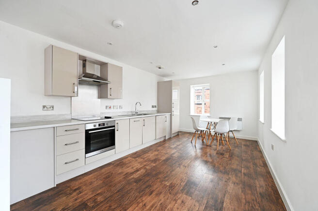 Open plan living space
