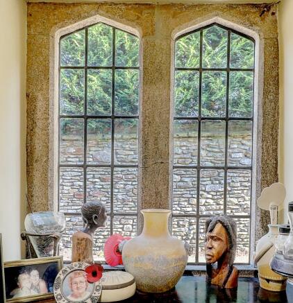 Stone Mullion Window 