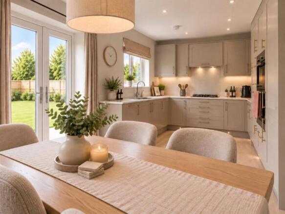 Kitchen / Dining Illustration