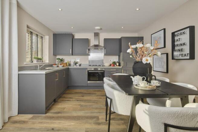 Hadleigh kitchen dining area