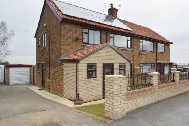 front of property 